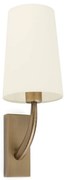 Φωτιστικό Τοίχου - Απλίκα Rem 29681-20 E27 max 15W Old Gold - Beige Faro Barcelona