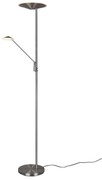 Φωτιστικό Δαπέδου Brantford 425610207 30x180cm Dim Led 3500Lm 30W/650Lm 6,5W Nickel Trio Lighting