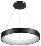 Φωτιστικό Οροφής Πλαφονιέρα Salem 61245 Led 105W Φ60cm Black GloboStar