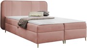 Επενδυμένο κρεβάτι Fandy-Roz-120 x 200 - 205.00Χ150.00Χ135.00cm