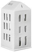 Κηροπήγιο Για Ρεσώ Hipped Roof RD0012957 8x8x16,5cm White Raeder Πορσελάνη