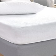 Κάλυμμα Στρώματος Comfort Waterproof White Palamaiki Διπλό 150x235cm 100% Cotton
