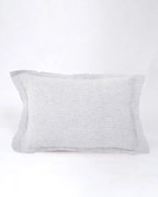 Διακοσμητική Oxford Μαξιλαροθήκη Nairi 50x70+3cm  Ιβουάρ