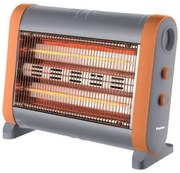 Θερμάστρα Carbon PRQH-81102 Γκρι/Πορτοκαλί 1600W 810102 Primo-810102-Γκρι 810102