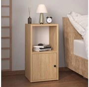 Κομοδίνο Vito Megapap sapphire oak 34x30x66,4εκ. GP041-0088,2-GP041-0088,2-Καφέ GP041-0088,2