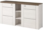 Μπουφές Lark 26-Λευκό - 155.00Χ37.00Χ85.00cm