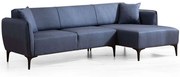 Καναπές Γωνιακός (Δεξιά Γωνία) Belissimo 560ARE1806 270x140x67cm Blue