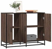 Sideboard καφέ δρυς 94x35x76 cm Κατασκευασμένο ξύλο