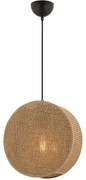 Φωτιστικό Οροφής Big Drum 390FLH2519 35x9x75cm E27 45/60W Brown Opviq