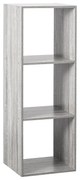 Βιβλιοθήκη Δαπέδου 3 Θέσεων (34.5x32x100.9) F-V Mix N' Modul Grey 138907A