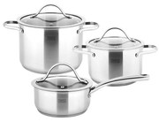 TEESA COOK EXPERT MASTER Σετ 3 κατσαρόλες