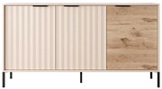 Μπουφές Rave L_RV_21_3d_b 153x82x40cm Beige-Natural