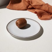 ESTIA ΠΙΑΤΟ ΡΗΧΟ PEARL ΠΟΡΣΕΛΑΝΙΝΟ 21cm WHITE