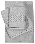 Πετσέτες Daily 0672 (Σετ 3τμχ) Grey Das Home Σετ Πετσέτες 70x140cm 100% Cotton