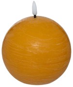 Διακοσμητικό Φωτιστικό Κερί Led (Φ8x9.5) A-S Molia Jaune 200668D