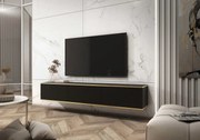 Lh-homefurniture Κρεμαστό έπιπλο τηλεόρασης ORO_MDF ανθρακί 175x30x32cm P_ORO_BTVc_MDF
