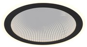 Φωτιστικό Οροφής Reality Lighting -RL GLACE R67681132 Μαύρο Ματ (Black Mat) 2700 - 6500K