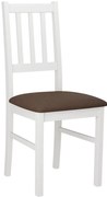 Καρέκλα Bossi IV - Leuko - Kafe Skouro - 43.00Χ40.00Χ94.00cm