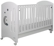 Κούνια (60x130) Bebe Stars Azure White 450-02