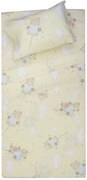 Σεντόνια Κούνιας 120x160 Σετ 3 Τεμ. Viopros Kids Σχ. Έβαν