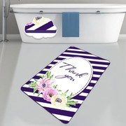 Πατάκι Μπάνιου Thank You 359CHL4422 Multi L'essentiel Maison 80x100 Πολυέστερ