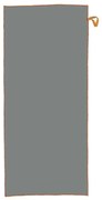 Πετσέτα Θαλάσσης Παιδική Vivid 20 Grey Nef-Nef Θαλάσσης 70x150cm Microfiber