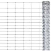 vidaXL Συρματόπλεγμα Περίφραξης Ασημί 50 x 1,6μ. Γαλβανισμένος Χάλυβας