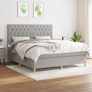 ΚΡΕΒΑΤΙ BOXSPRING ΜΕ ΣΤΡΩΜΑ ΑΝ. ΠΡΑΣΙΝΟ 160X200ΕΚ ΥΦΑΣΜΑΤΙΝΟ 3142585