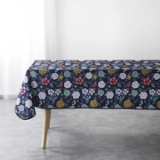 Τραπεζομάντιλο Douceur d intérieur  NAPPE RECTANGLE 150 x 240 CM POLYESTER IMPRIME LILY BLEU