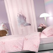 Κουρτίνα Παιδική Soft-Touch Pinto Pinky Saint Clair 160x240 cm 160x240cm Πολυέστερ