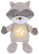 Φωτεινός Αγκαλίτσας Με Ήχο Bebe Stars Raccoon 856-186