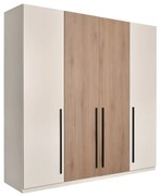 MATIS Ανοιγόμενη ντουλάπα DELUXE 4V κανέλα/ κασμίρ 220x53x220 MATIS840282