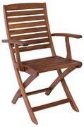 SPOT Πολυθρόνα Πτυσσόμενη Ξύλο Acacia  55x54x90cm Ε20203,9