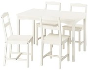 HAUGA/HAUGA τραπέζι και 4 καρέκλες, 118x74 cm 895.748.63