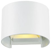 Φωτιστικό Τοίχου-Απλίκα Led Round Greg 4188700 White Viokef Μέταλλο