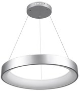 Φωτιστικό Οροφής Πλαφονιέρα Salem 61246 Led 105W Φ60cm Silver GloboStar