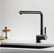 La Torre Tech 12115-400 Black Matt Μπαταρία Κουζίνας  Με Περιστρεφόμενο/Ανακλινόμενο Ρουξούνι
