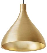 Φωτιστικό Οροφής Swell Single M 10373 30x30cm Dim E26 1050lm 13W 3000K Brass Pablo Designs