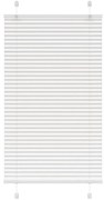 vidaXL Πλισέ περσίδα Λευκό 80x150 cm Πλάτος υφάσματος 79,4 cm