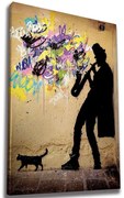 Πίνακας Καμβάς 966BRS1180 70x100cm Multi Wallity Vertical Ξύλο, Καμβάς