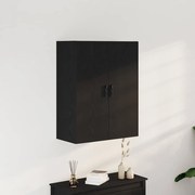 vidaXL Τοίχου Ντουλάπα Επιτοίχιο Μαύρη δρυς 69.5 x 34 x 180 εκ.