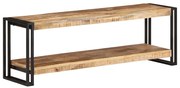 vidaXL Έπιπλο Τηλεόρασης 120 x 30 x 40 εκ. από Ακατέργαστο Ξύλο Μάνγκο