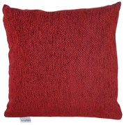 Μαξιλάρι Διακοσμητικό 1440 (Με Γέμιση) Red Anna Riska 55X55 Chenille