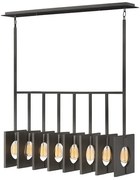 Κρεμαστό Φωτιστικό Οροφής 8xE27 Ludlow Quintiesse Elstead Lighting-QN-LUDLOW8-GR-Ανθρακί QN-LUDLOW8-GR