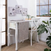 Τραβέρσα Tivoli 04 Grey Teoran 45X180 Βαμβάκι-Πολυέστερ