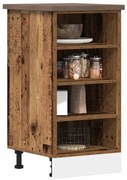 vidaXL Κάτω ντουλάπι Riga Παλιό ξύλο 40x44,5x81,5 cm