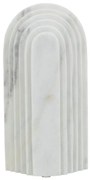 Artekko Marble Διακοσμητικό Γλυπτό Ρωμαϊκής Αρχιτεκτονικής Λευκό (12.5x5x25)cm Artekko 72177-DS