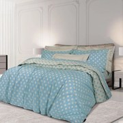 Παπλωματοθήκη 2143 (Σετ 3τμχ) Light Blue-Ecru Greenwich Polo Club Υπέρδιπλo 220x240cm 100% Βαμβάκι