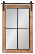 Καθρέπτης Τοίχου ArteLibre Φυσικό MDF 56x93x3cm