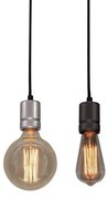 Καλώδιο Ανάρτησης Ροζέτα 1xΕ27 Beretta Homelighting-77-3205-Χρώμιο 77-3205